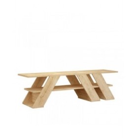 Mobile TV Alexandra House Living Diagonal Marrone 140 x 40 x 34 cm