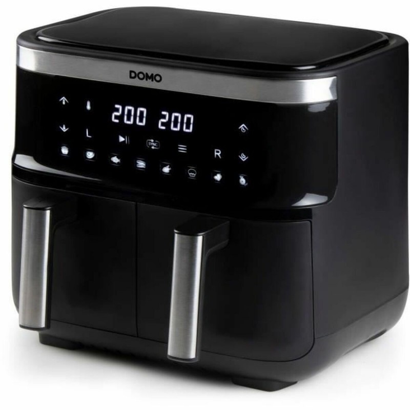 Friggitrice ad Aria DOMO Nero 2850 W 8 L