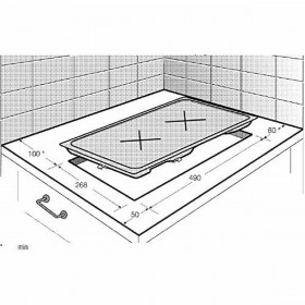 Piano Cottura in Vetroceramica BEKO HDMC 32400 TX 3000 W