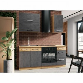 Mobile da cucina ROCK Grigio 58 x 72 cm