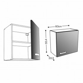 Mobile da cucina START Bianco 60 x 33 x 55 cm