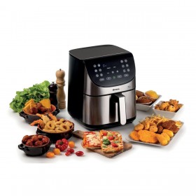 Friggitrice ad Aria Ariete 00C462800AR0 Nero Acciaio 1800 W 7 L