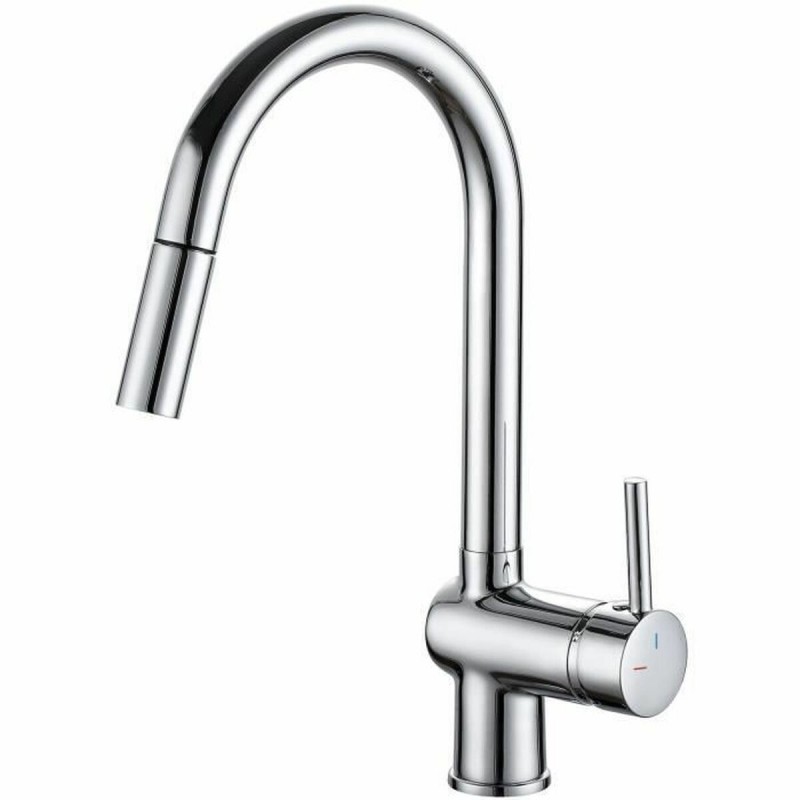 Rubinetto Monocomando Rousseau FRIBOURG Chrome Metallo