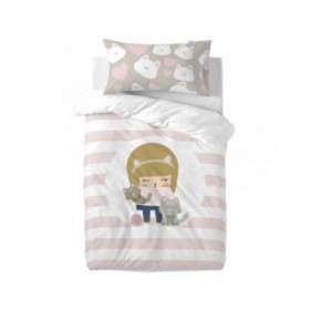 Federa HappyFriday Happynois  Kitty Multicolore 50 x 75 cm