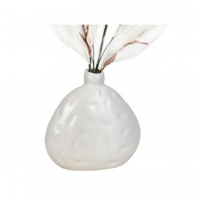Vaso Romimex Bianco Ceramica 30 x 30 x 30 cm 30 x 30 x 12 cm