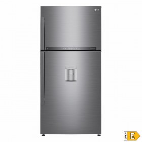 Frigorifero combinato LG GTF916PZPED 184 630 L Acciaio Platino