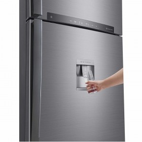 Frigorifero combinato LG GTF916PZPED 184 630 L Acciaio Platino