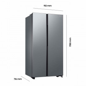 Frigorifero combinato Samsung RS62DG5003S9EF Acciaio 628 L