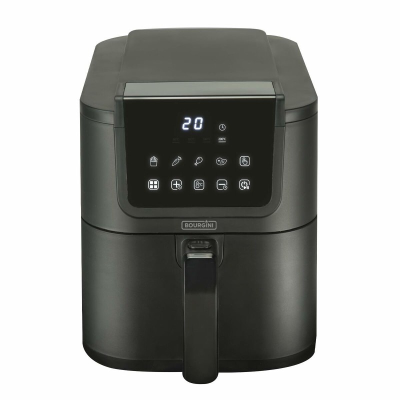 Friggitrice ad Aria Bourgini 184170 Nero 1500 W 5 L