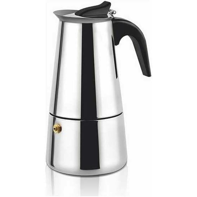 Caffettiera Italiana Haeger CP-10S.002A Acciaio inossidabile 18/10 Argentato
