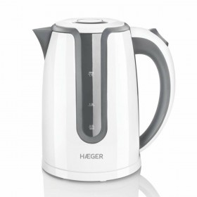 Bollitore Haeger EK-22G.019A Bianco 2200 W 1,7 L