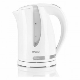 Bollitore Haeger EK-22W.022A Acciaio inossidabile Bianco 2200 W 1,7 L