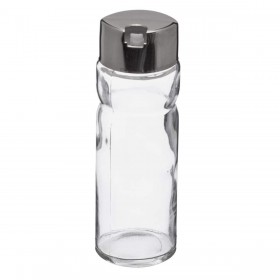 Portasale con Coperchio Secret de Gourmet Multicolore Trasparente Vetro Acciaio inossidabile