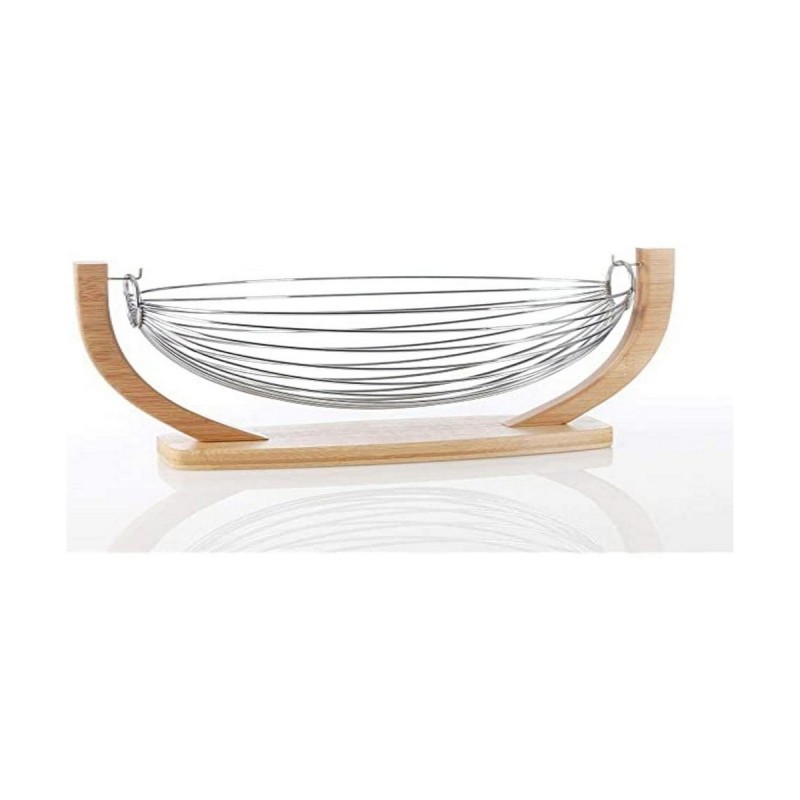 Portafrutta 5five Simply Smart Swing Metallo cromato inossidabile 36,5 x 21 x 18,5 cm