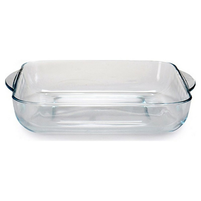 Set di Teglie da Forno Pasabahce 1690037 Trasparente Cristallo 1 L (2 Pezzi)