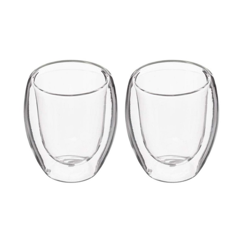 Set di Tazze da Caffè Secret de Gourmet Trasparente Cristallo 70 ml
