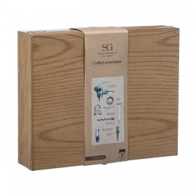 Set di Accessori per il Vino 5five Simply Smart Sommelier Legno