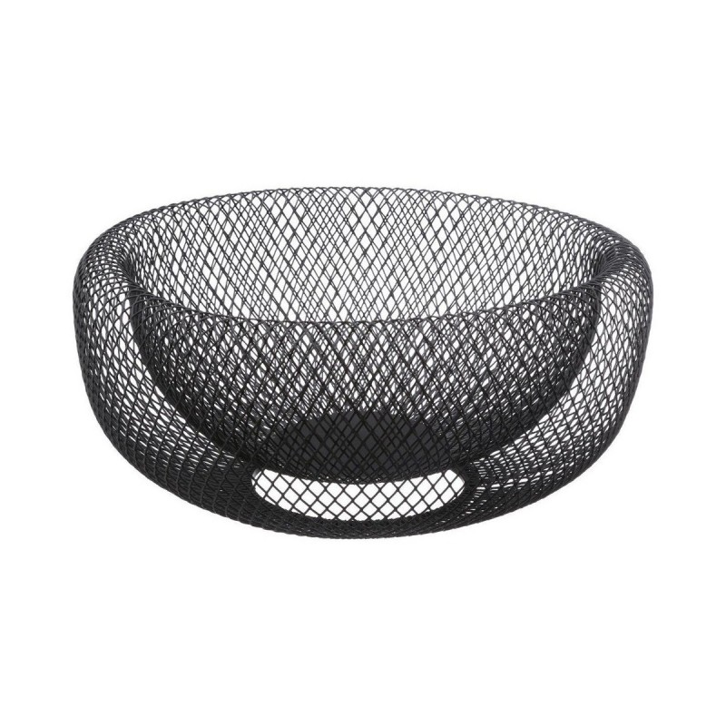 Portafrutta 5five Simply Smart Noir Kitchen Nero Metallo 27 cm Ø 27 cm
