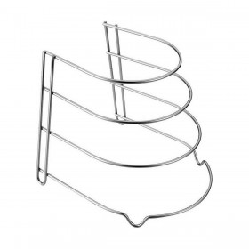Contenitore per Sistemare le Padelle Metaltex Canyon Metallo (23 x 27 x 23 cm)