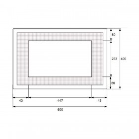 Supporto per microonde Micel 94505