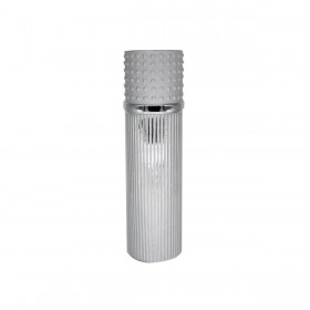 Vaso Romimex Argentato Ceramica 12 x 41 x 12 cm