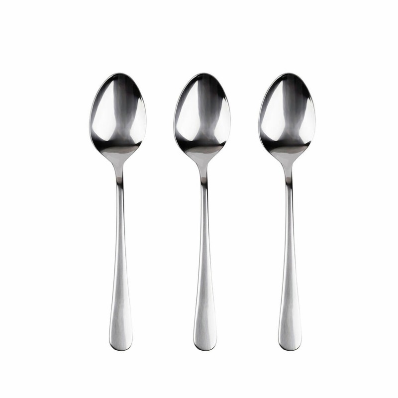 Set di Cucchiai San Ignacio Natur SG7767 Acciaio inossidabile Brillante