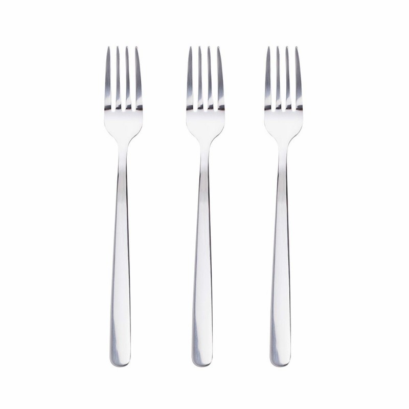Set di Forchette da Dolce San Ignacio Root SG7780 Acciaio inossidabile Mat (3 Unità)