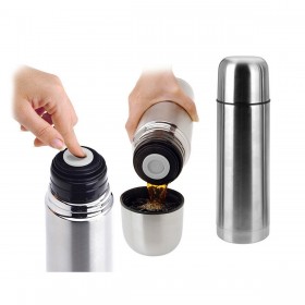 Thermos con Coperchio Dispenser Excellent Houseware Acciaio inossidabile (0,75 L)