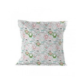 Federa HappyFriday Moshi Moshi Macaque Multicolore 80 x 80 cm