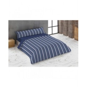 Set di copripiumino Hosteline KING Azzurro Osimano 260 x 240 cm 4 Pezzi