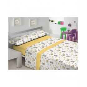 Set di copripiumino Hosteline FLO Multicolore Singolo 2 Pezzi
