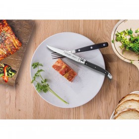 Set di Coltelli per Carne 3 Claveles Bistro 11,5 cm (4 Unità)
