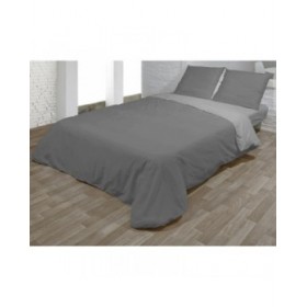 Set di copripiumino Hosteline VEGAS Grigio Singolo 2 Pezzi