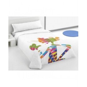 Set di copripiumino Hosteline POP Pp Multicolore Singolo 2 Pezzi