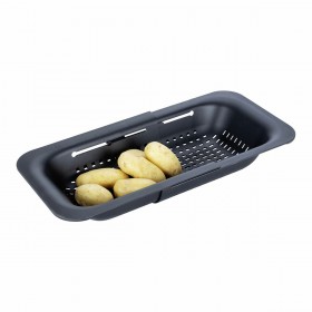 Scolapiatti Allungabile per Lavello Wenko Sievo 55012100 Nero