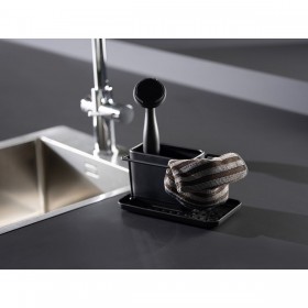 Scolapiatti da Lavandino Wenko Orio 55078100 Nero opaco