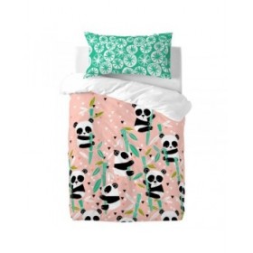 Federa HappyFriday Moshi Moshi Panda Garden Multicolore 50 x 75 cm