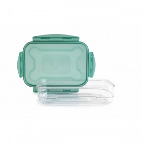 Porta pranzo Ermetico Ibili 790406 Plastica 600 ml 16 x 12 x 6,5 cm Verde