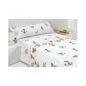 Set di Lenzuola Pink Panther UNICO Bianco Multicolore Singolo