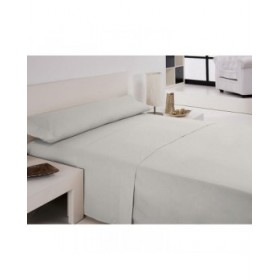 Set di Lenzuola Hosteline IRIS Bianco Singolo