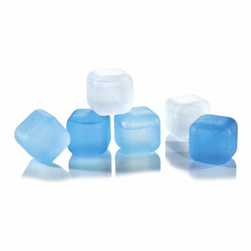 Cubetti refrigeranti riutilizzabili Tescoma Presto Azzurro Plastica 24 Pezzi