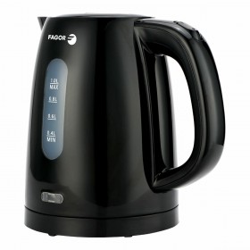Bollitore Fagor teya noir 2200 W 1 L Nero Acciaio inossidabile Plastica