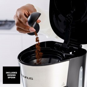 Caffettiera Americana Taurus Verona inox 12 tazas 1000 W Nero