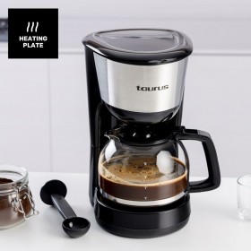 Caffettiera Americana Taurus Verona inox 12 tazas 1000 W Nero