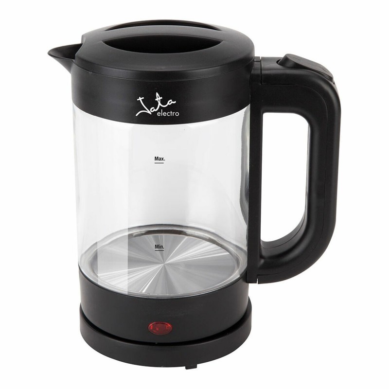 Bollitore JATA 1500 W 1,2 L Trasparente Acciaio inossidabile Vetro Borosilicato