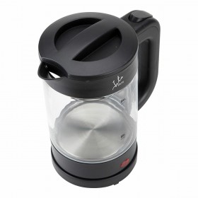 Bollitore JATA 1500 W 1,2 L Trasparente Acciaio inossidabile Vetro Borosilicato