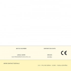 Piano Cottura ad Induzione JATA Nero 2100 W