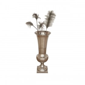 Vaso da pavimento Alexandra House Living Argentato Alluminio 28 x 73 x 28 cm