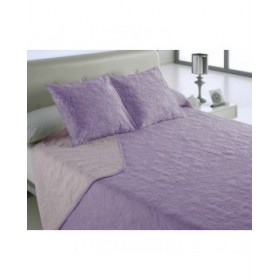 Trapunta Hosteline VEGAS Viola Matrimoniale 240 x 260 cm (3 Pezzi)