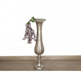 Vaso da pavimento Alexandra House Living Argentato Alluminio 18 x 66 x 18 cm